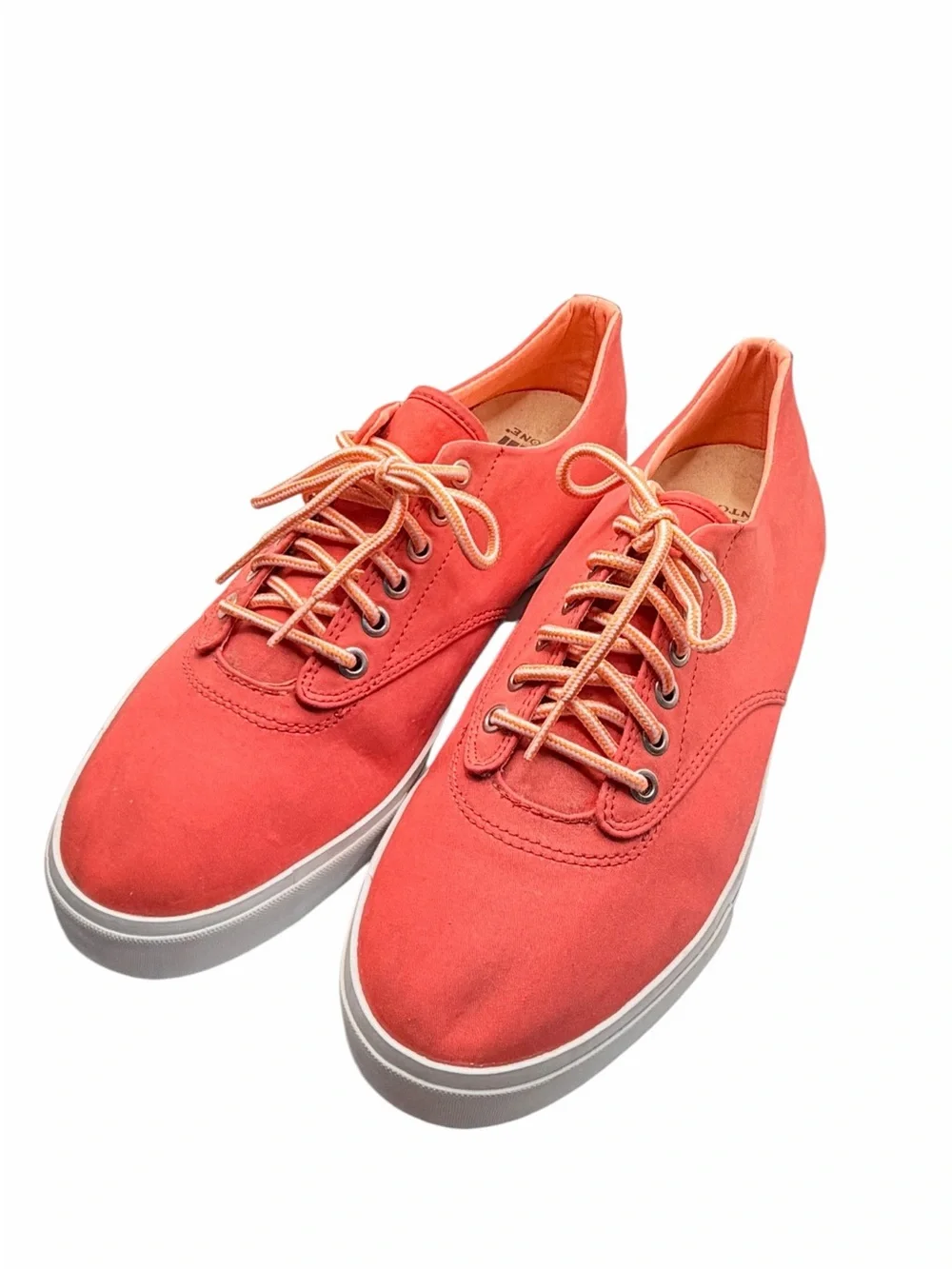 SeaVees Hermosa Plimsoll Lava Twill Canvas Sneakers Men’s Size 10.5 Coral